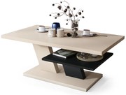 Mazzoni CLIFF MAT Bézs (Pezsgő)/Fekete - MODERN DOHÁNYZÓASZTAL