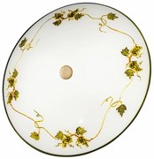 Kolarz 731.U14.4.110 - Mennyezeti lámpa NONNA 4xE27/60W/230V átm. 54 cm szőlők