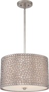 Quoizel klasszikus függeszték confetti fehér ezüst elsqz-confetti-p-m