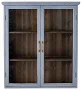 Kék jegenyefenyő függő tálalószekrény 81x91 cm Hazem – Bloomingville