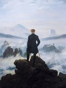 Reprodukció Wanderer Above the Sea Fog, Caspar David Friedrich