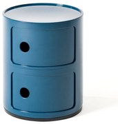 Kartell Componibili 4966 tárolóasztal, 2 tároló rész, több színben Szín: kék