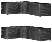 2 db L-alakú kerti bútorhuzat 16 fűzőlyukkal 210x260x80 cm