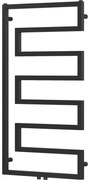 Mexen Floryda dekoratív radiátor 1080 x 600 mm, 358 W, fekete - W206-1080-600-00-70