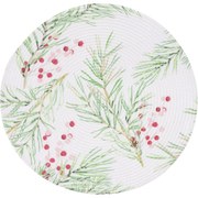 Winter Berry karácsonyi tányéralátét, 38 cm