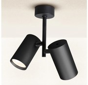 Brilagi - Spotlámpa SELE VERTICAL 2xGU10/30W/230V fekete