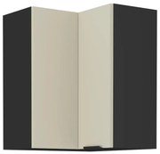 Felső sarok konyhaszekrény Arikona 60x60 GN 72 2F (kasmír + fekete) . 1097051