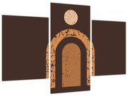 Kép - Narancssárga ívek N⁰3 (90x60 cm)