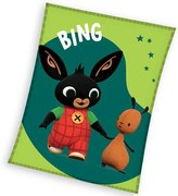 Bing nyuszi és barátja Flop gyerek pléd, 150 x 200 cm