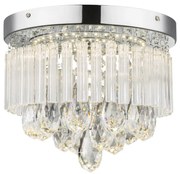 Globo Manilo 68598A akril kristály mennyezeti lámpa, 12W LED, 4000K, 960 lm