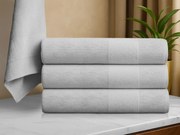 Fürdőlepedő CARRARA 70x140 cm világosszürke, 100% pamut