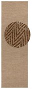Világosbarna kültéri-beltéri futószőnyeg 80x350 cm Nature – Hanse Home