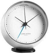 Henning Koppel rozsdamentes ébresztőóra, 10 cm, állvánnyal - Georg Jensen