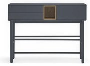 Sötétszürke konzolasztal 35x120 cm Corvo - Teulat