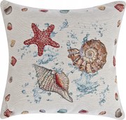 Dekoratív párnahuzat 45x45 cm Kagylók 925