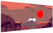 Kép - Fuji hegység (120x50 cm)