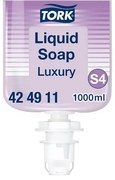 Folyékony szappan, 1 l, S4 rendszer, TORK Luxury, lila (KHH797)