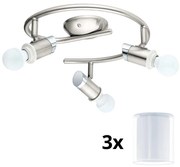Eglo - LED spotlámpa MY CHOICE 3xE14/4W/230V króm/fehér