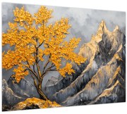 Kép – Arany fa a hegyekben (70x50 cm)
