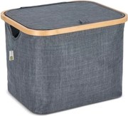 Szennyestartó kosár NOLVIO 40 L, kékesszürke