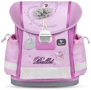 Iskolatáska, fémcsat, BELMIL Classy Ballerina, lila, balerina (BL40313AG43L)