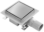 Zuhanylefolyó REA NEO 150x150 Nickel Brush