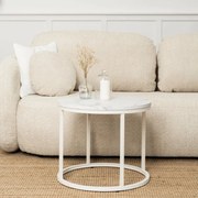 Dohányzóasztal Fehér Márvány AGNES