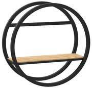 Fali polc SHELF átm. 39,5 cm tölgy