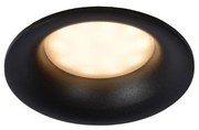 Lucide09923/01/30-Fürdőszobai beépíthető lámpa ZIVA 1xGU10/50W/230V IP44 fekete