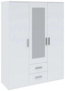 Verdana gardróbszekrény 150cm F 3D2S Fehér N