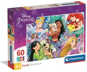 Disney Hercegnők Little Friends 60 db-os puzzle Clementoni