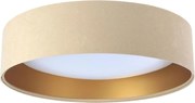GALAXY mennyezeti LED lámpa, 24W/230V, bézs/arany