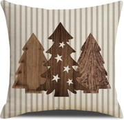 Ecarla karácsonyi párnahuzat 45x45cm Karácsonyfa POD210