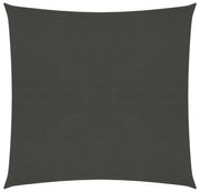 antracitszürke HDPE napvitorla 160 g/m² 3 x 3 m