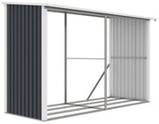 G21 WOH 682 tüzifa tároló - 302 x 119 cm, antracit (63900516)