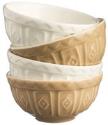 Fehér-bézs kőedény tálka szett 4 db-os 200 ml Original Cane – Mason Cash