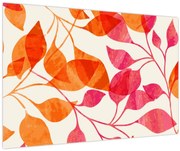 Kép - Narancssárga levelek (90x60 cm)