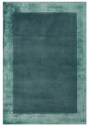 Petróleumkék kézi szövésű gyapjú keverék szőnyeg 80x150 cm Ascot – Asiatic Carpets