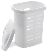 Linen Hamper White fehér szennyeskosár, 60 l - Addis