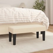 krémszínű szövet pad 70 x 30 x 30 cm