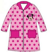 Disney Minnie Dots Light gyerek köntös 3 - 8 év / 98 - 128 cm Díszdobozban