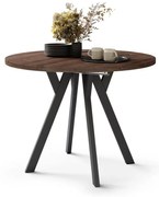 Kihúzható étkezőasztal ARTUR tölgy/fekete