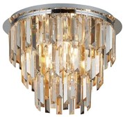 Searchlight 1225-5CC - Mennyezeti lámpa CLARISSA 5xE14/40W/230V