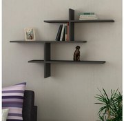 Fali polc LEO 80,5x123 cm antracit