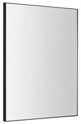 Sapho - AROWANA keretes tükör 60x80 cm matt fekete