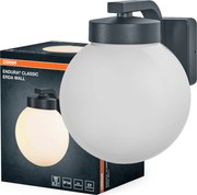Kerti fali lámpa Kültéri homlokzati lámpa E27 Szürke IP54 Endura Osram