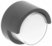 Lámpa Fali lámpa CANTI 12W, 1000lm, AC220-240V,50/60Hz, IP65, 4000K, kör