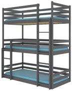 Emeletes gyerekágy  200x90 cm. Akció -17%. 1052292