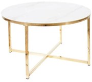 Salma dohányzóasztal arany 80cm