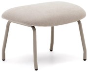 Bézs puff Belina – Kave Home